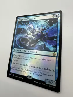 MTG TCG High Fae Trickster Foundations Foil - Image 2