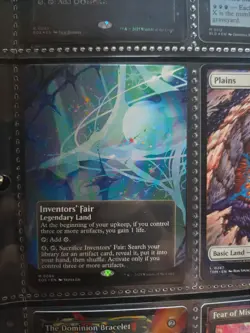 x1 Inventors' Fair (0066) - Borderless M MTG Edge of Eternities: Stellar Sights - Image 1