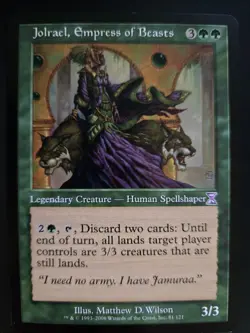 Jolrael, Empress of Beasts NM Time Spiral: Timeshifted MTG FREE SHIPPING - Image 1