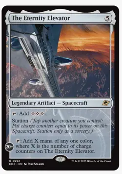 The Eternity Elevator - Edge of Eternities MTG Legendary Artifact Rare 0241 - Image 1