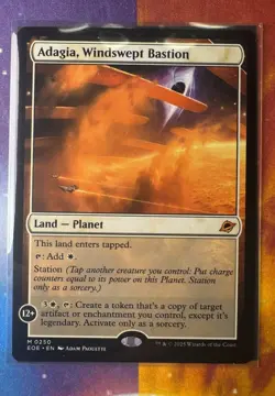 Adagia, Windswept Bastion Edge of Eternities MTG TCG CCG Never Played - Image 1