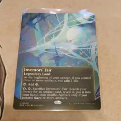 Inventors' Fair (0066) (Borderless) Edge of Eternities: Stellar Sights MTG MINT - Image 1