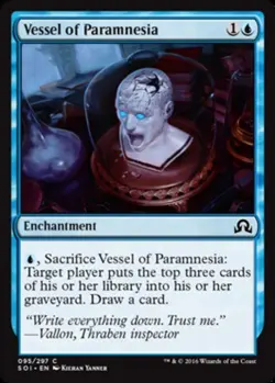 Vessel of Paramnesia - Shadows Over Innistrad #095/297 MTG Magic The Gathering - Image 1