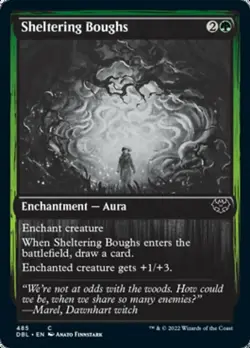 Sheltering Boughs - Foil - Innistrad: Double Feature #485 MTG Magic The Gatherin - Image 1