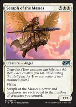 Seraph of the Masses - Magic 2015 (M15) #032/269 MTG Magic The Gathering - Image 1