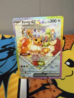 Pokemon TCG Eevee ex 174 Scarlet & Violet Promo Cards Black Star Promo NM - Image 1