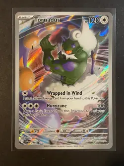 Pokemon Tornadus SVP 210 Full Art Promo NM - Image 1