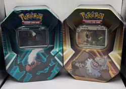(2) Pokemon TCG. Darkrai Collectors’s Tin & Slaking Collectors’s Tin - Image 1