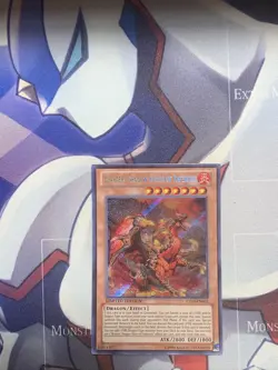 Yugioh Blaster, Dragon Ruler of Infernos CT10-EN002 Secret Rare LP - Image 1