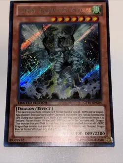 Yugioh! LP Tempest, Dragon Ruler of Storms - CT10-EN004 - Secret Rare - Limited - Image 1