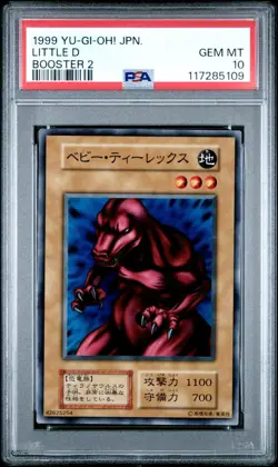 Yugioh Japanese Little D - Booster 2 Common No Ref PSA 10 GEM MINT - Image 1