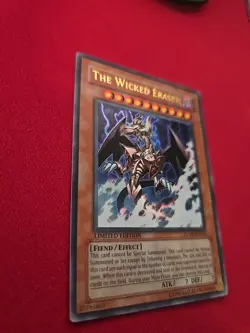 Yugioh The Wicked Eraser JUMP-EN016 Limited Edition Ultra Rare NM - Image 2