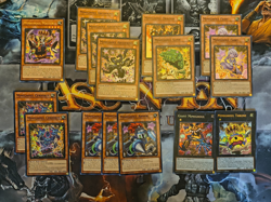 Yugioh Mimighoul Deck Core, Mimighoul Dungeon, Throne, Master QCR Charm NM - Image 1