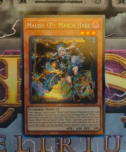 Yugioh TCG Maliss P March Hare ALIN-EN023 Alliance Insight 1st Edition NM - Image 1