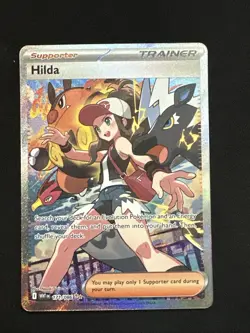 Hilda SIR 171/086 White Flare Pokemon Scarlett & Violet English NM/M - Image 1