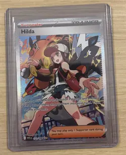 Hilda SIR 171/086 White Flare Pokemon Scarlett & Violet English NM/M - Image 1