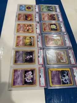 12 -PSA Graded Vintage Pokemon Lot- 1st Edition, Mewto , Re Post Non Payment - Image 1