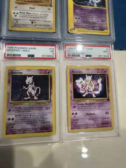 12 -PSA Graded Vintage Pokemon Lot- 1st Edition, Mewto , Re Post Non Payment - Image 5