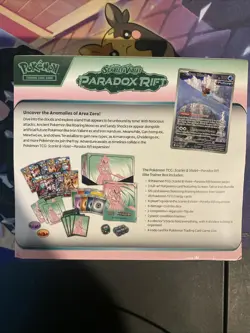 Pokemon TCG Paradox Rift Iron Valiant ETB Sealed Box - Image 2