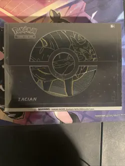 Pokemon TCG Sword And Shield Elite Trainer Box Plus Zacian Sealed - Image 1