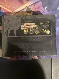 Pokemon TCG Sword And Shield Elite Trainer Box Plus Zacian Sealed - Image 2