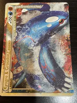 Kyogre and Groudon Legend 87/90 Holo Ultra Rare Pokemon Card 2010 *Read Desc* - Image 3