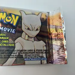 ( 1 ) 1999 Pokemon The First Movie Booster Topps Pack*Rare Brand New Sealed - Image 3
