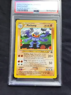 Pokemon Cards: Wizards Black Star Promo: Machamp 43 PSA 9 - Image 2