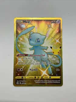 Pokemon Mew Celebrations Holo Rare 25/25 25th Anniversary Near Mint - Image 3