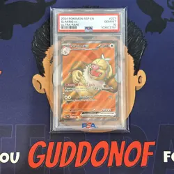 💎PSA 10 GEM 2024 Pokemon Surging Sparks SLAKING EX #227 Ultra Rare - Image 1