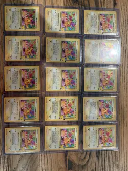 (15) Lot 2021 Pokemon Celebrations Classic Collection Birthday Pikachu Holo #24 - Image 1
