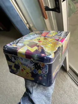 Pokemon Card Sealed Collectors Chest Excellent Condition Pikachu box cards - Image 4
