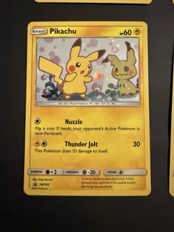 Pokemon Card Promo SM162 Pikachu 2019 Holo (Set of 4) - Image 2