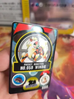 Pokemon Karte Card Sealdass 1997 bandai japanese Arcanine Arkani Windie NM- - Image 2