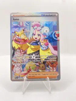 2023 POKEMON PAL EN-PALDEA EVOLVED SPECIAL ILLUSTRATION RARE #269 IONO - Image 1