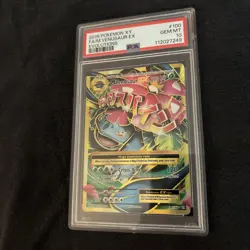 M Venusaur EX Full Art Holo Card 100/108 Evolutions PSA 10 GEM MINT Pokemon - Image 3