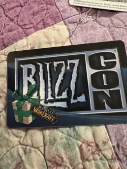 World Warcraft BlizzCon Grunty Murloc pet Loot Card UNUSED & polar bear mount - Image 3