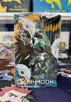 Pokemon Card Sun & Moon Base Set Booster Box 36 Packs FACTORY SEALED - Image 3