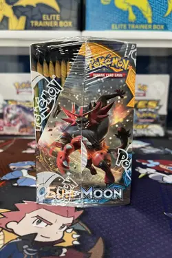 Pokemon Card Sun & Moon Base Set Booster Box 36 Packs FACTORY SEALED - Image 4