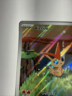 Pokemon Victini Jumbo Full Art Promo Card- SVP 208: Black Bolt/White Flare NM - Image 2