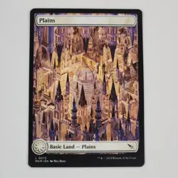MTG Plains Full Art Murders at Karlov Manor L #0272 Land Card NM City Mia Boas - Image 1