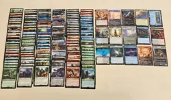 MTG Lord of the Rings 135 card lot Common/Uncommon + Rare/Mythic -Lightly Played - Image 1