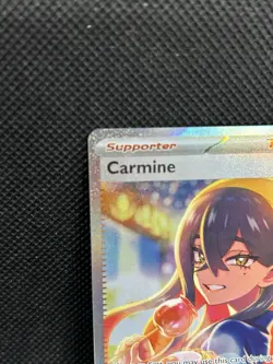 Pokemon Twilight Masquerade Holo Card Carmine 217/167SV06 NM Condition - Image 4