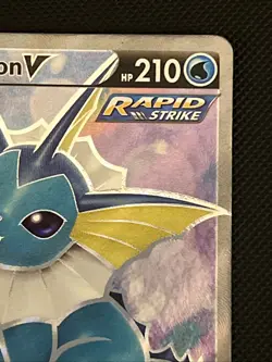 Vaporeon V 172/203 Holo - Evolving Skies SWSH07 - Pokemon Trading Card Game - NM - Image 4