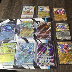 Random Pokemon Card Lot of 11 V And EX, + MORE!! NO BASIC CARDS!! - Image 1