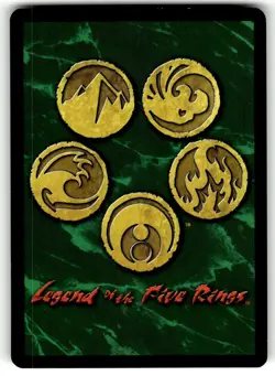 Legend of the Five Rings Four Winds Card Gold Edition - The Code of Bushido Foi - Image 2