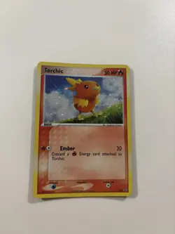 Torchic Pokemon Card TCG 017 Holo Promo CCG - Image 1