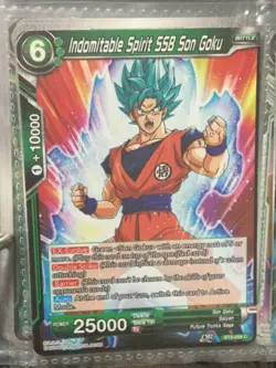 Dbs bt3-059 c Indomitable Spirit Ssb Son Goku Dragon Ball Super TCG Card - Image 1