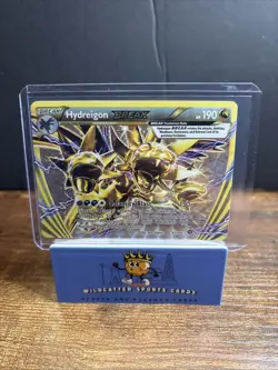 Pokemon Card Hydreigon BREAK 87/114 XY Steam Siege Holo Rare Played - Image 1
