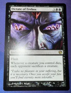 MTG Magic the Gathering Dictate of Erebos (65/171) Journey into Nyx LP - Image 1